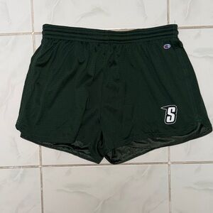Champion Forest Green Women's Athletic Siena Shorts